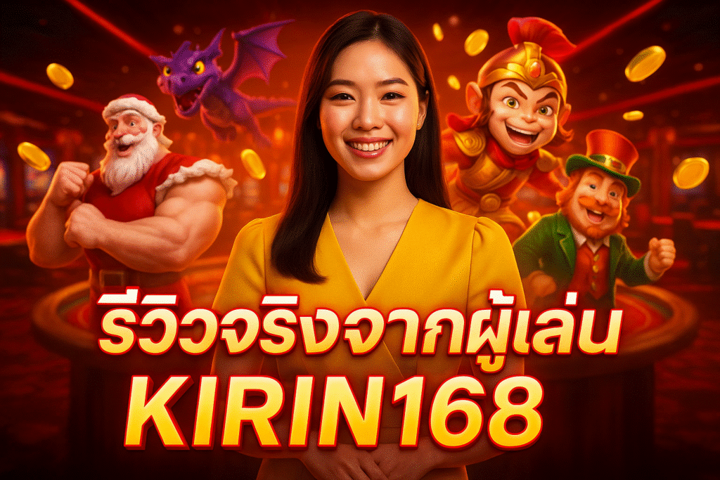 รีวิวจริงจากผู้เล่น KIRIN168