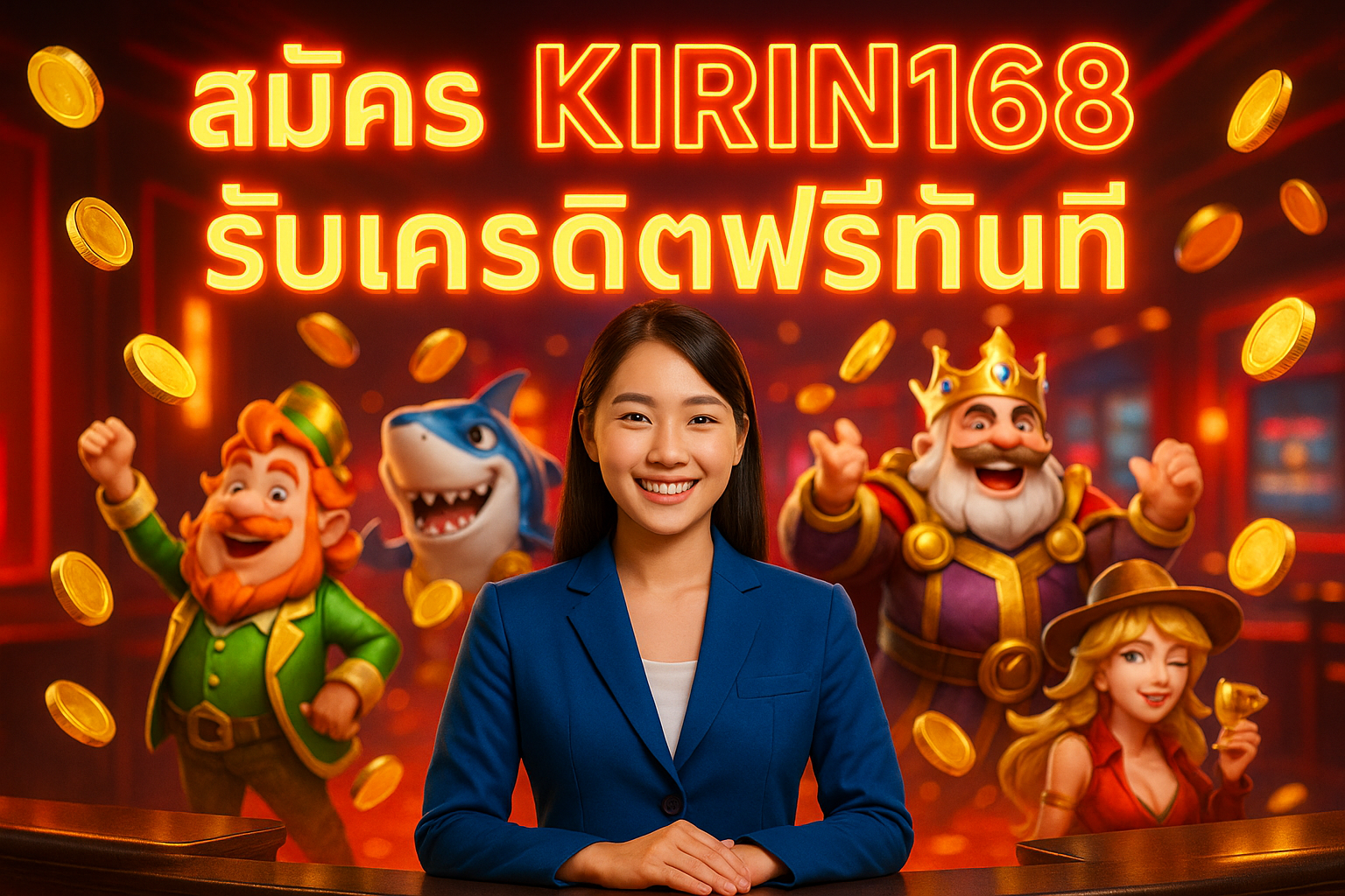สมัคร KIRIN168 รับเครดิตฟรีทันที