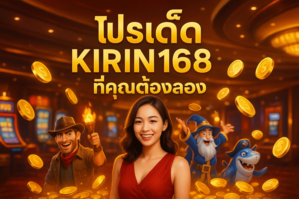 โปรเด็ด KIRIN168 ที่คุณต้องลอง