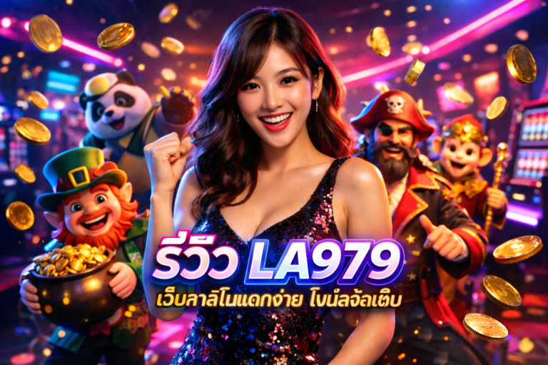 รีวิว LA979 เว็บคาสิโนแตกง่าย โบนัสจัดเต็ม